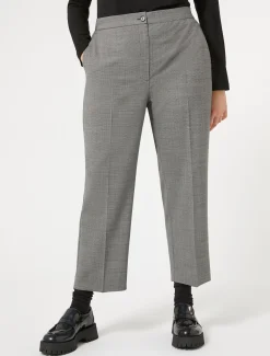 Marina Rinaldi Pantaloni & Jeans | Pantaloni & Jeans*Pantaloni in tela di lana NERO
