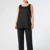Marina Rinaldi Pantaloni & Jeans | Pantaloni & Jeans*Pantaloni in tela di lino NERO