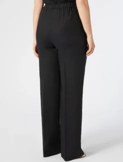 Marina Rinaldi Pantaloni & Jeans | Pantaloni & Jeans*Pantaloni in tela di lino NERO