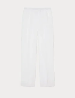 Marina Rinaldi Pantaloni & Jeans | Pantaloni & Jeans*Pantaloni in tela di lino BIANCOOTTICO