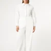 Marina Rinaldi Pantaloni & Jeans | Pantaloni & Jeans*Pantaloni in tela di misto cotone BIANCO