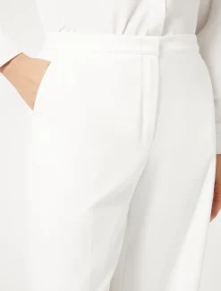 Marina Rinaldi Pantaloni & Jeans | Pantaloni & Jeans*Pantaloni in tela di misto cotone BIANCO