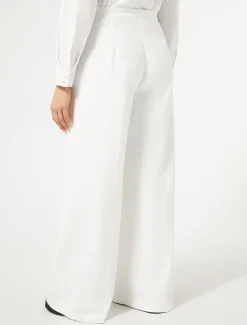 Marina Rinaldi Pantaloni & Jeans | Pantaloni & Jeans*Pantaloni in tela di misto cotone BIANCO
