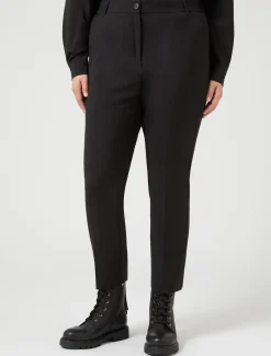 Marina Rinaldi Pantaloni & Jeans | Pantaloni & Jeans*Pantaloni in tela di pura lana NERO