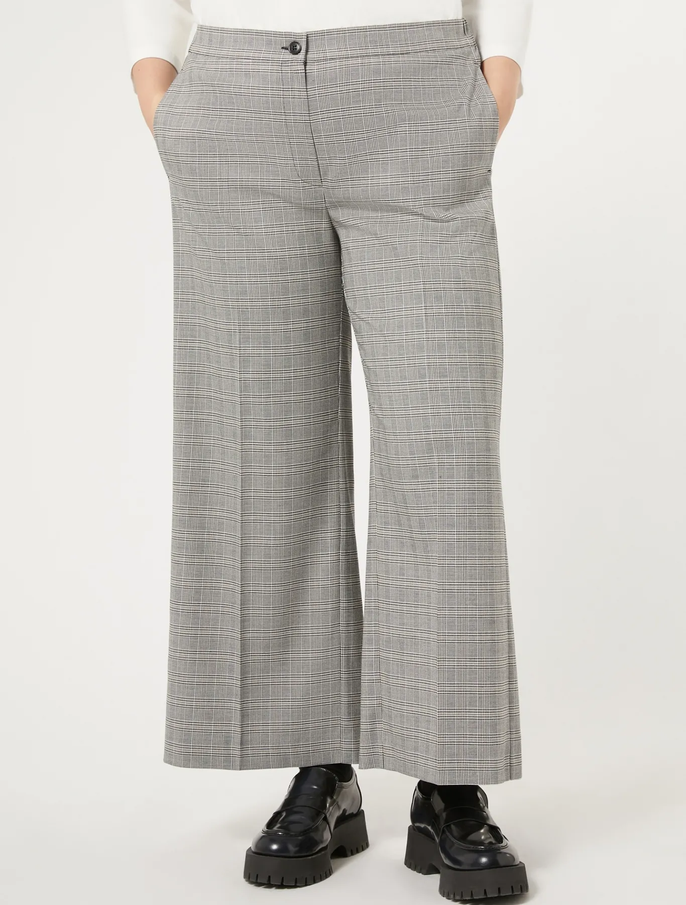 Marina Rinaldi Pantaloni & Jeans | Pantaloni & Jeans*Pantaloni in tela di viscosa NERO