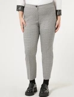 Marina Rinaldi Pantaloni & Jeans | Pantaloni & Jeans*Pantaloni in tela tecnica e viscosa NERO