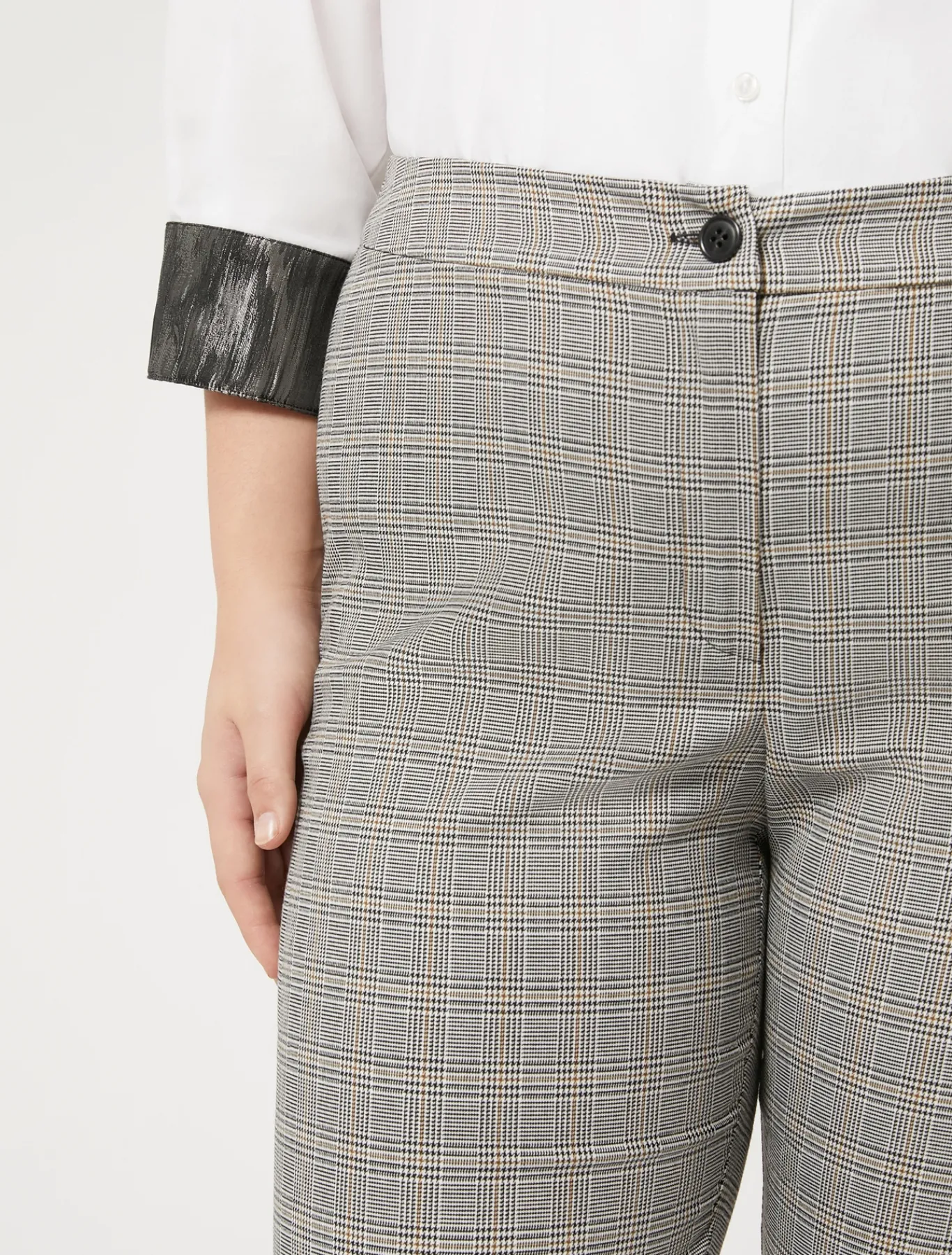 Marina Rinaldi Pantaloni & Jeans | Pantaloni & Jeans*Pantaloni in tela tecnica e viscosa NERO