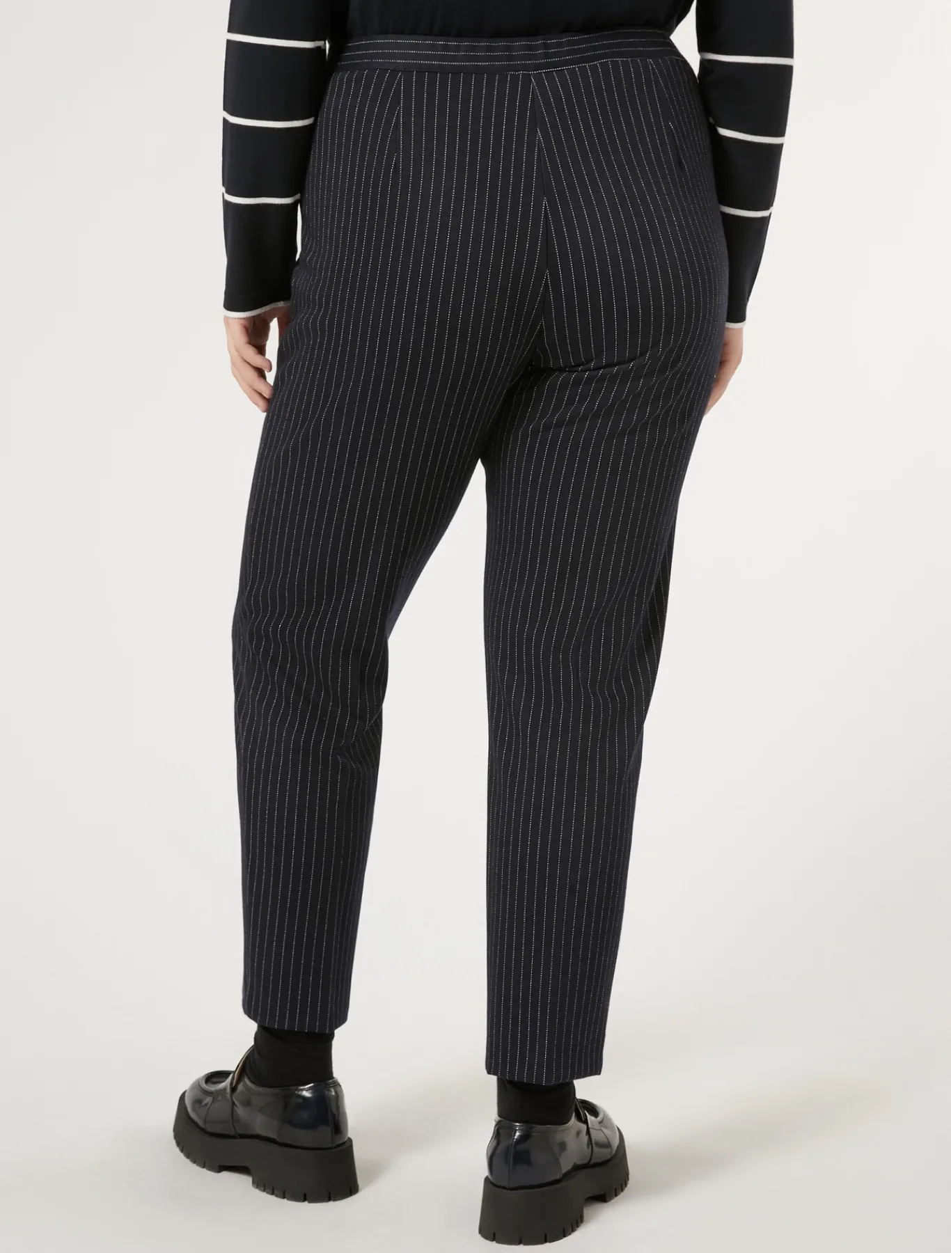 Marina Rinaldi Pantaloni & Jeans | Pantaloni & Jeans*Pantaloni in tessuto punto Milano BLUMARINO