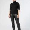 Marina Rinaldi Pantaloni & Jeans | Pantaloni & Jeans*Pantaloni in tessuto spalmato NERO