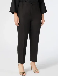 Marina Rinaldi Pantaloni & Jeans | Pantaloni & Jeans*Pantaloni in tessuto spalmato NERO