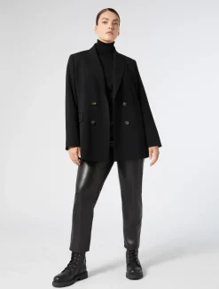 Marina Rinaldi Pantaloni & Jeans | Pantaloni & Jeans*Pantaloni in tessuto spalmato NERO