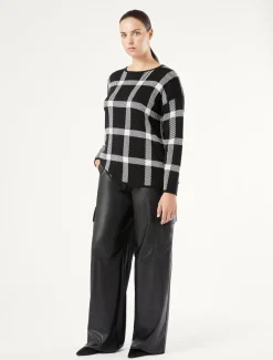 Marina Rinaldi Pantaloni & Jeans | Pantaloni & Jeans*Pantaloni in tessuto tecnico NERO
