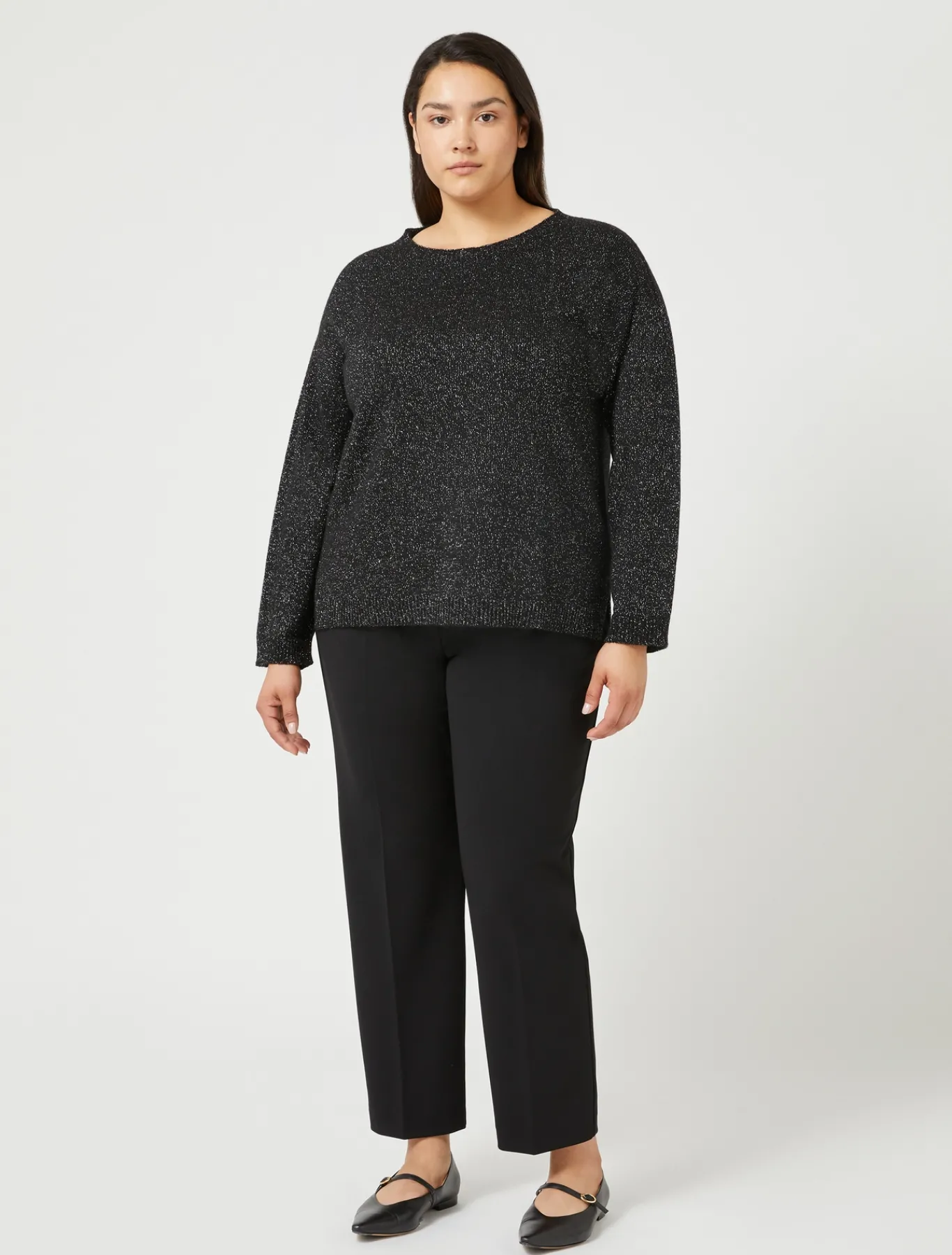 Marina Rinaldi Pantaloni & Jeans | Pantaloni & Jeans*Pantaloni in tessuto tecnico NERO