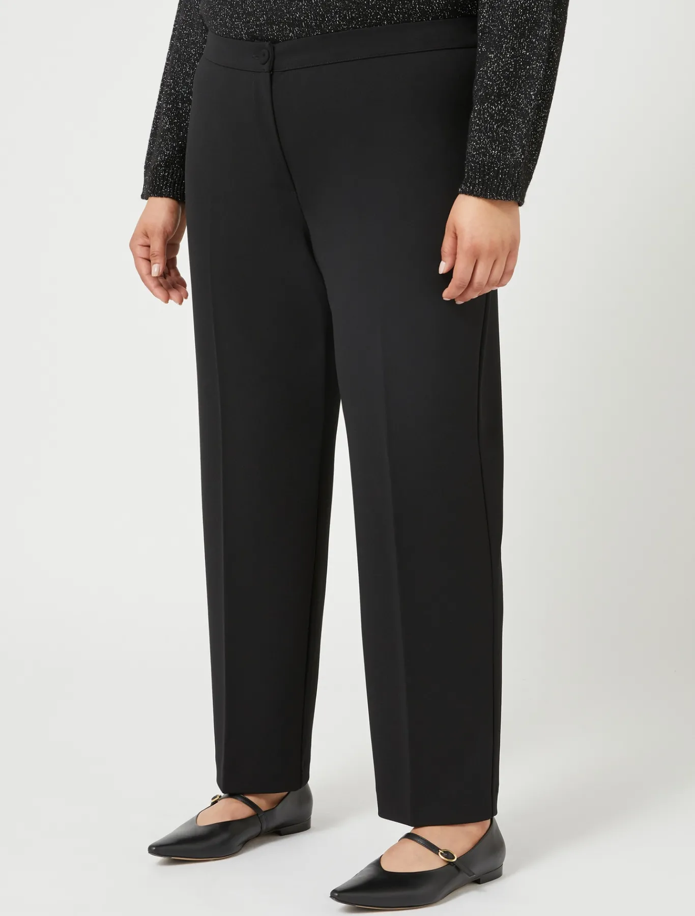 Marina Rinaldi Pantaloni & Jeans | Pantaloni & Jeans*Pantaloni in tessuto tecnico NERO