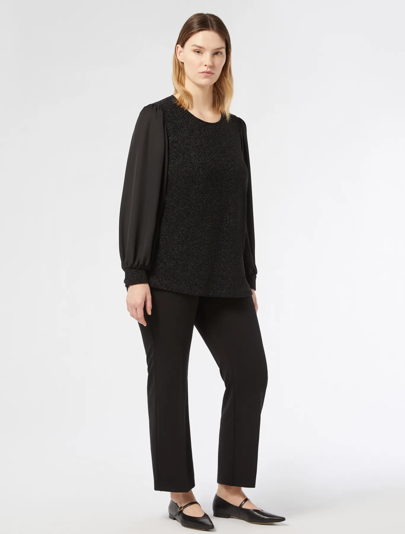 Marina Rinaldi Pantaloni & Jeans | Pantaloni & Jeans*Pantaloni in tessuto tecnico NERO