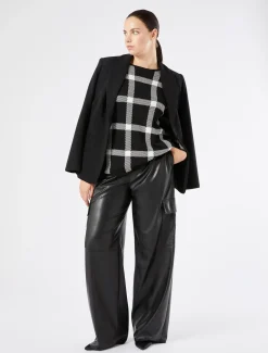 Marina Rinaldi Pantaloni & Jeans | Pantaloni & Jeans*Pantaloni in tessuto tecnico NERO