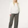 Marina Rinaldi Pantaloni & Jeans | Pantaloni & Jeans*Pantaloni in tessuto tinto filo e viscosa NERO