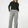 Marina Rinaldi Pantaloni & Jeans | Pantaloni & Jeans*Pantaloni in tessuto tinto filo e lurex NERO