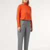 Marina Rinaldi Pantaloni & Jeans | Pantaloni & Jeans*Pantaloni in tessuto tinto filo BLUMARINO