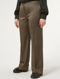 Marina Rinaldi Pantaloni & Jeans | Pantaloni & Jeans*Pantaloni in tessuto tinto filo e viscosa TESTAMORO