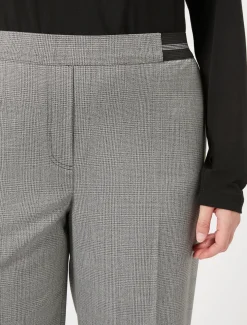 Marina Rinaldi Pantaloni & Jeans | Pantaloni & Jeans*Pantaloni in tessuto tinto filo e lurex NERO