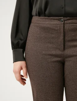 Marina Rinaldi Pantaloni & Jeans | Pantaloni & Jeans*Pantaloni in tessuto tinto filo e viscosa TESTAMORO