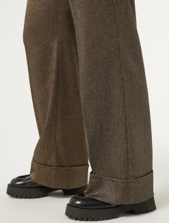 Marina Rinaldi Pantaloni & Jeans | Pantaloni & Jeans*Pantaloni in tessuto tinto filo e viscosa TESTAMORO