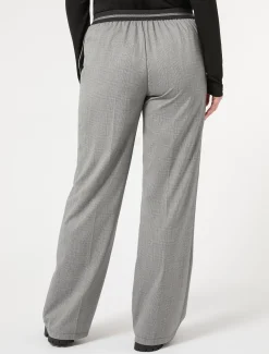 Marina Rinaldi Pantaloni & Jeans | Pantaloni & Jeans*Pantaloni in tessuto tinto filo e lurex NERO