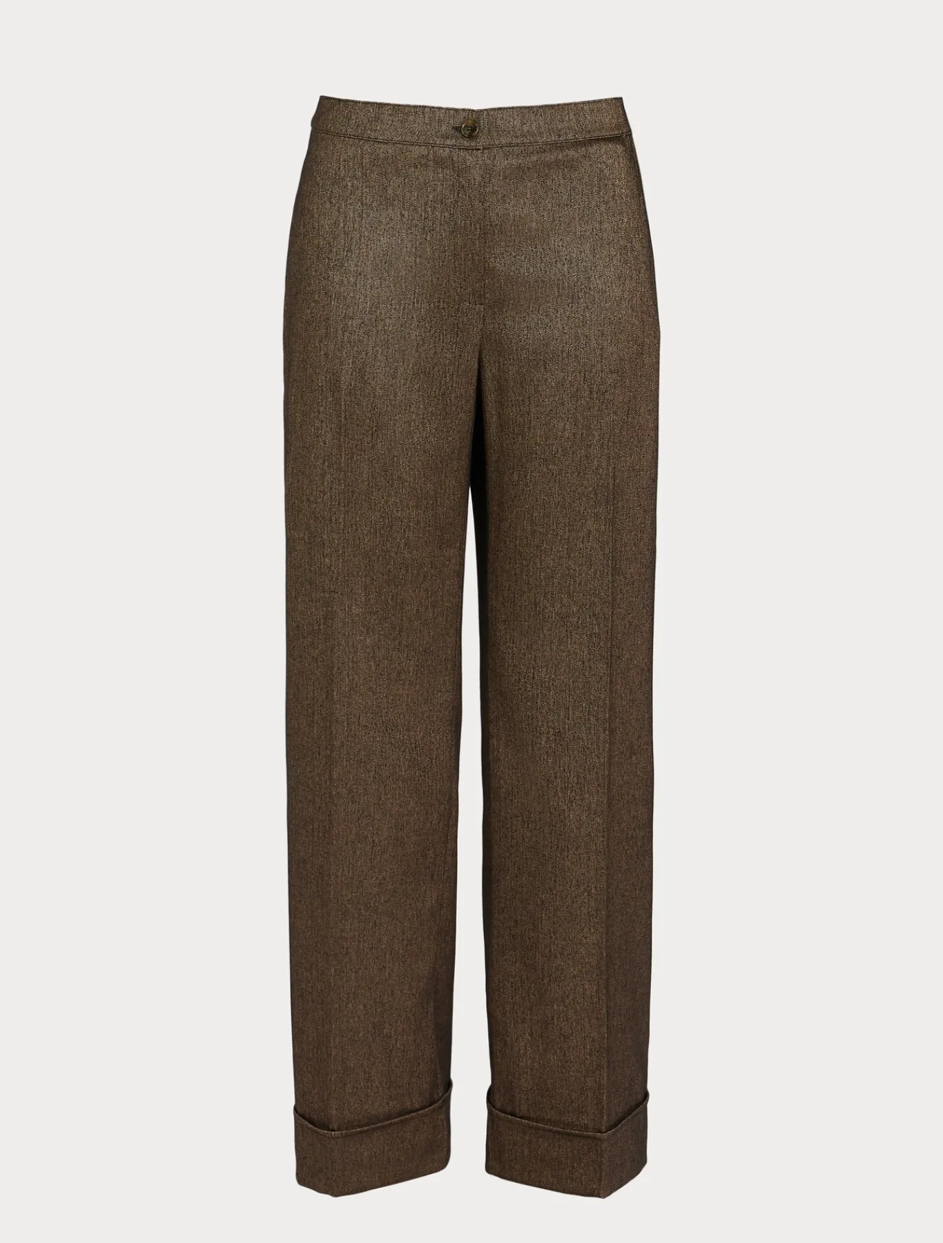 Marina Rinaldi Pantaloni & Jeans | Pantaloni & Jeans*Pantaloni in tessuto tinto filo e viscosa TESTAMORO
