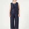 Marina Rinaldi Pantaloni E Gonne | Pantaloni & Jeans*Pantaloni in tulle ricamato BLUMARINO