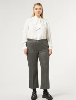 Marina Rinaldi Pantaloni & Jeans | Pantaloni & Jeans*Pantaloni in twill GRIGIOMEDIO