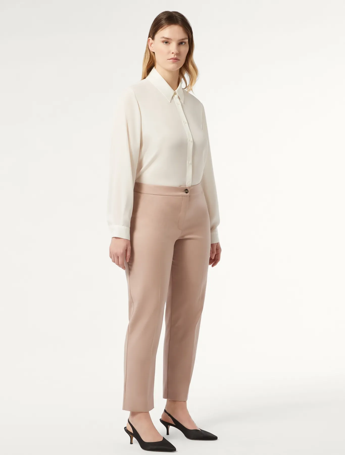 Marina Rinaldi Pantaloni & Jeans | Pantaloni & Jeans*Pantaloni in twill MAUVE