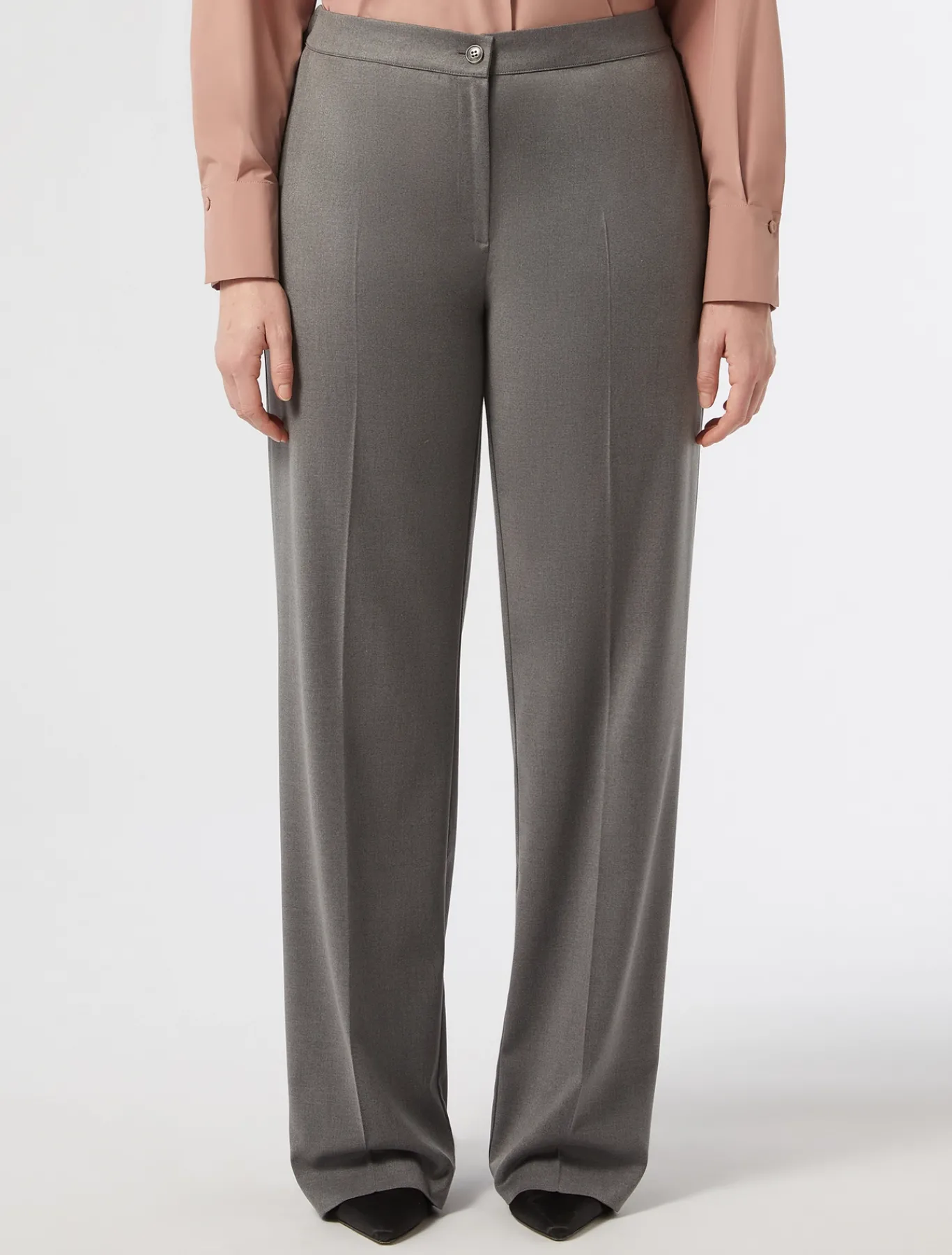 Marina Rinaldi Pantaloni & Jeans | Pantaloni & Jeans*Pantaloni in twill GRIGIOMEDIO