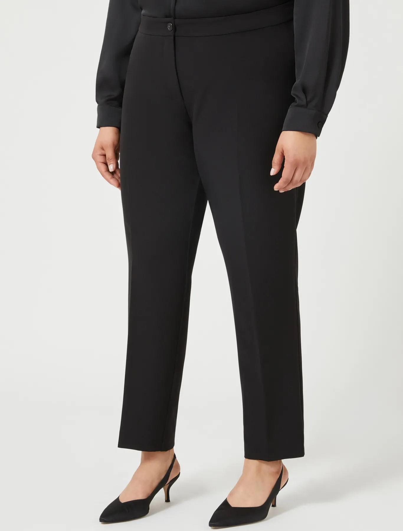 Marina Rinaldi Pantaloni & Jeans | Pantaloni & Jeans*Pantaloni in twill NERO
