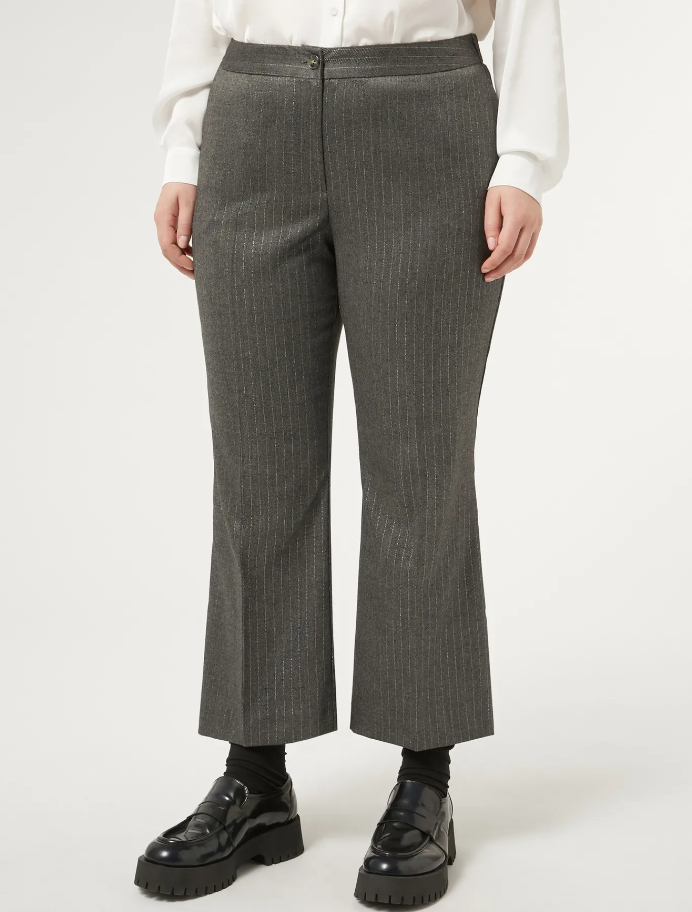 Marina Rinaldi Pantaloni & Jeans | Pantaloni & Jeans*Pantaloni in twill GRIGIOMEDIO