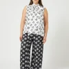 Marina Rinaldi Pantaloni & Jeans | Pantaloni & Jeans*Pantaloni in twill di seta NERO