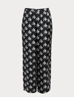 Marina Rinaldi Pantaloni & Jeans | Pantaloni & Jeans*Pantaloni in twill di seta NERO