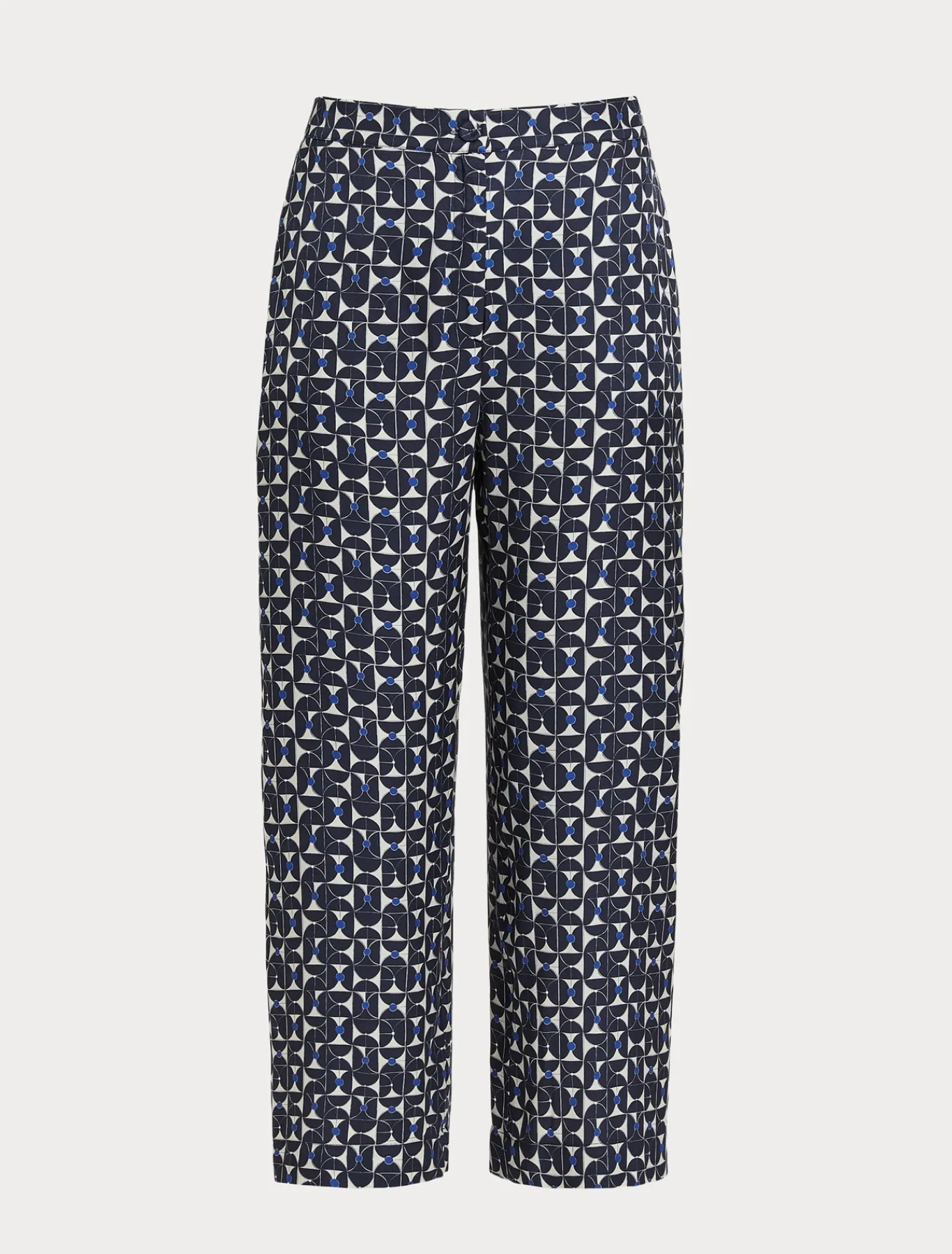 Marina Rinaldi Pantaloni & Jeans | Pantaloni & Jeans*Pantaloni in twill stampato BLUMARINO