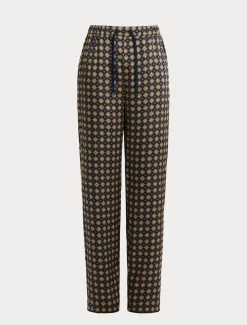 Marina Rinaldi Pantaloni & Jeans | Pantaloni & Jeans*Pantaloni in twill stampato BLUNOTTE