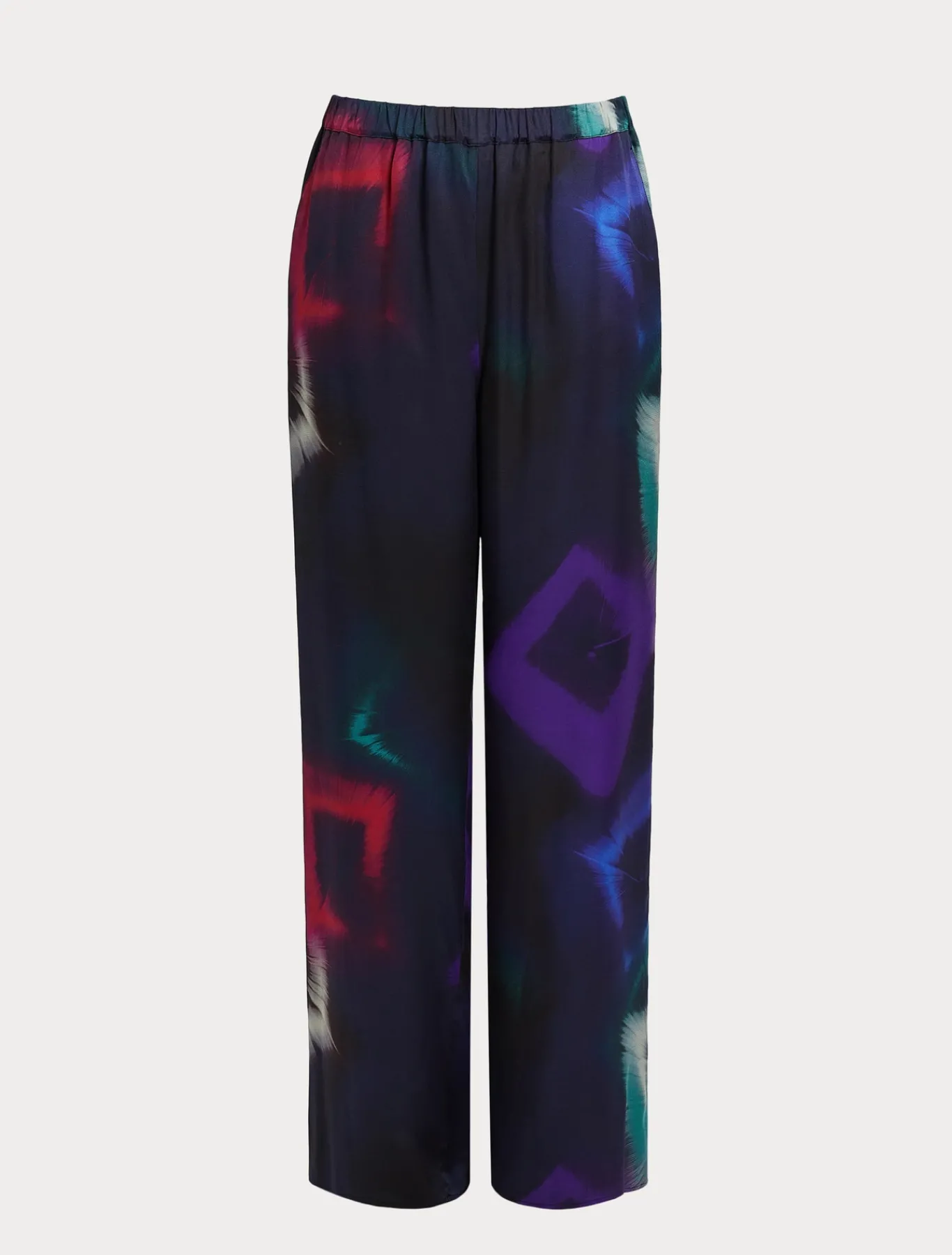 Marina Rinaldi Pantaloni & Jeans | Pantaloni & Jeans*Pantaloni in twill stampato NERO
