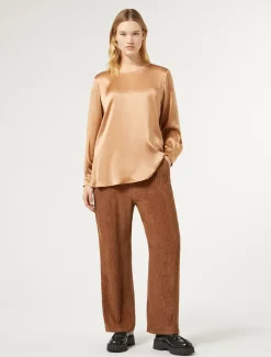 Marina Rinaldi Pantaloni & Jeans | Pantaloni & Jeans*Pantaloni in velluto MARRONE
