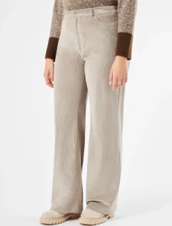 Marina Rinaldi Pantaloni & Jeans | Pantaloni & Jeans*Pantaloni in velluto TORTORA