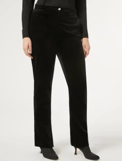 Marina Rinaldi Pantaloni & Jeans | Pantaloni & Jeans*Pantaloni in velluto NERO