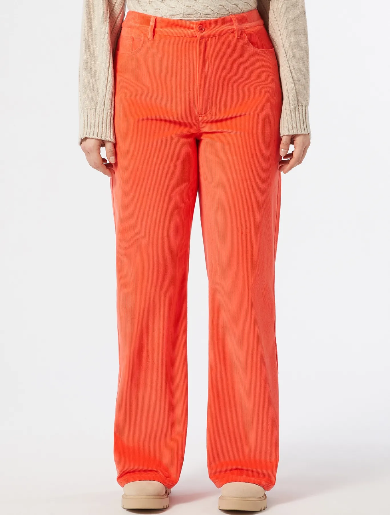Marina Rinaldi Pantaloni & Jeans | Pantaloni & Jeans*Pantaloni in velluto CORALLO