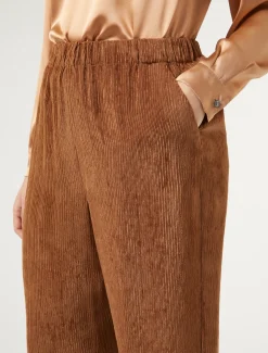 Marina Rinaldi Pantaloni & Jeans | Pantaloni & Jeans*Pantaloni in velluto MARRONE