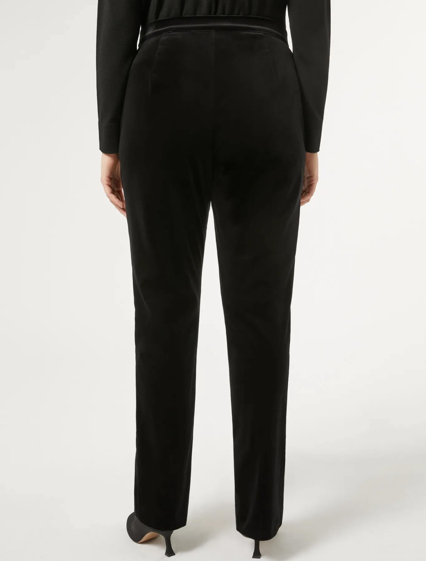 Marina Rinaldi Pantaloni & Jeans | Pantaloni & Jeans*Pantaloni in velluto NERO