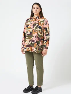 Marina Rinaldi Pantaloni & Jeans | Pantaloni & Jeans*Pantaloni in velluto di cotone VERDEKAKI