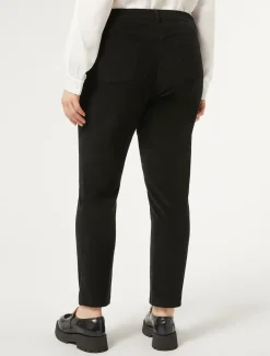 Marina Rinaldi Pantaloni & Jeans | Pantaloni & Jeans*Pantaloni in velluto di cotone NERO