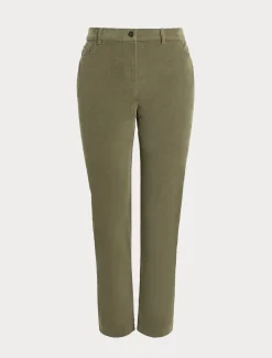 Marina Rinaldi Pantaloni & Jeans | Pantaloni & Jeans*Pantaloni in velluto di cotone VERDEKAKI