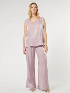 Marina Rinaldi Pantaloni E Gonne | Selezione Elegante*Pantaloni in viscosa ROSA